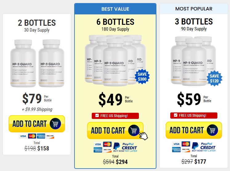 HP9 Guard price